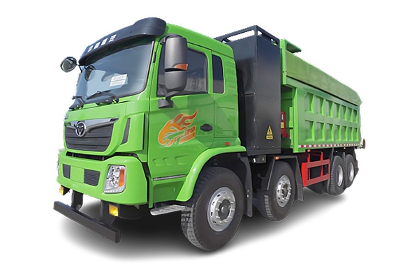 重汽豪曼8×4換電式純電動(dòng)自卸車(chē)
